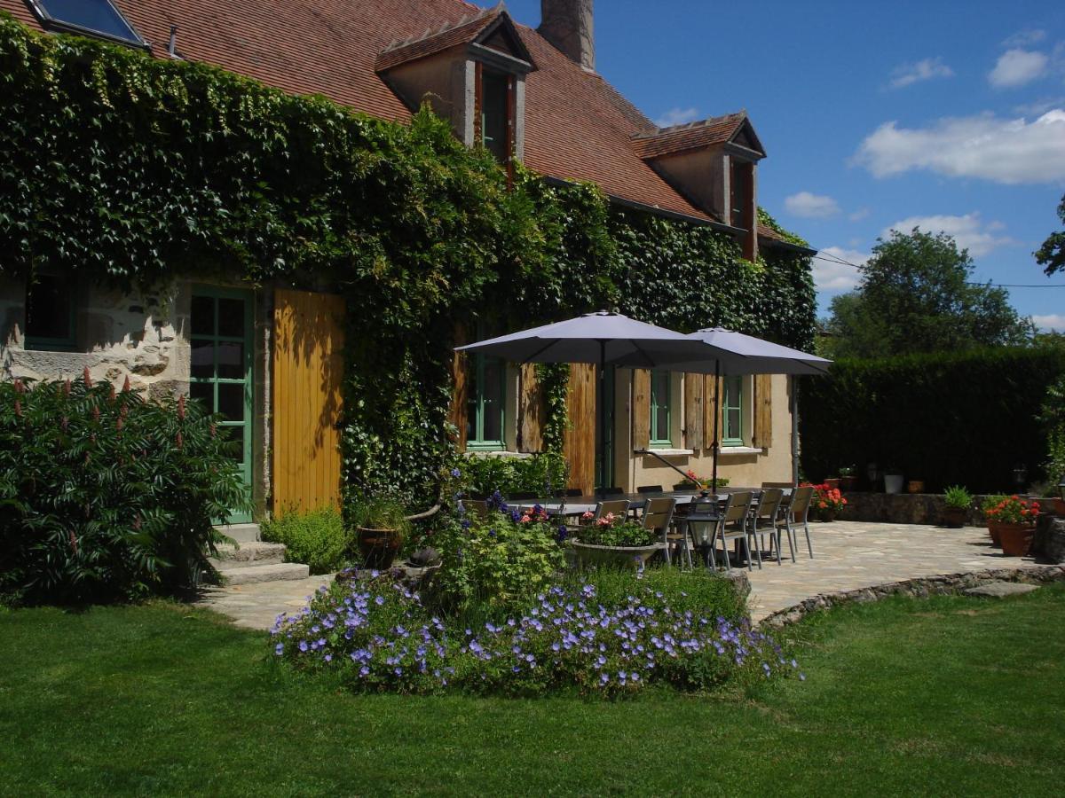 La Maison Du Cerf Urciers Bagian luar foto