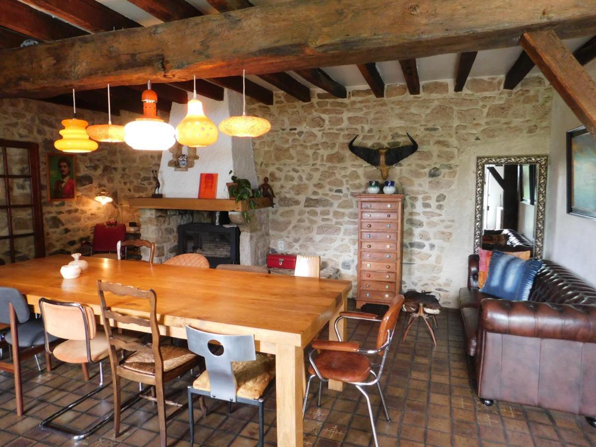 La Maison Du Cerf Urciers Bagian luar foto